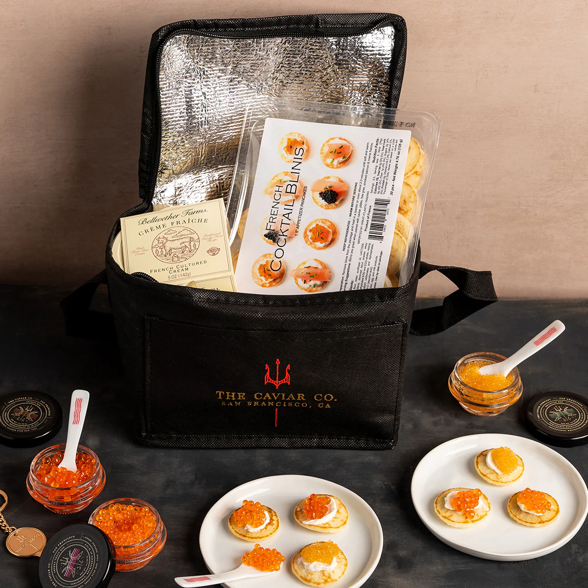 The Caviar Co. Variety Caviar Flight - Image 2