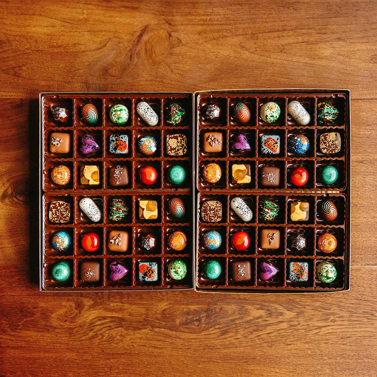The Chocolate Season 60-Piece Artisan Chocolates - Image 2
