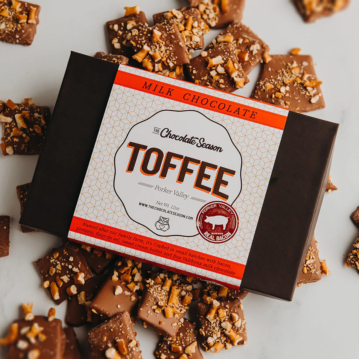 The Chocolate Season Signature Toffee Tower