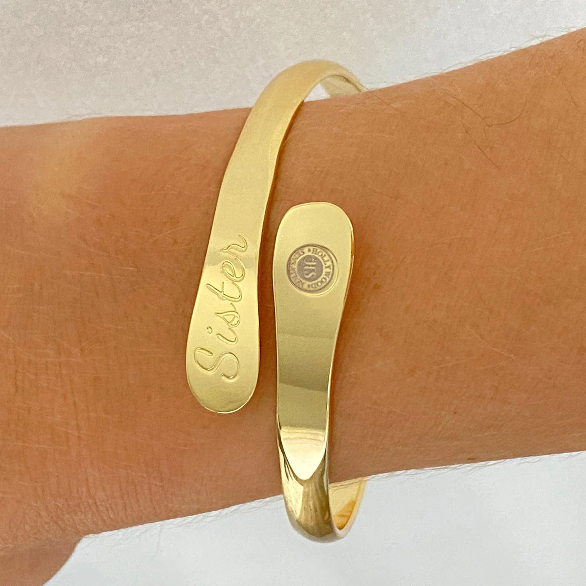 To My Sister Engraved Bracelet - Image 2