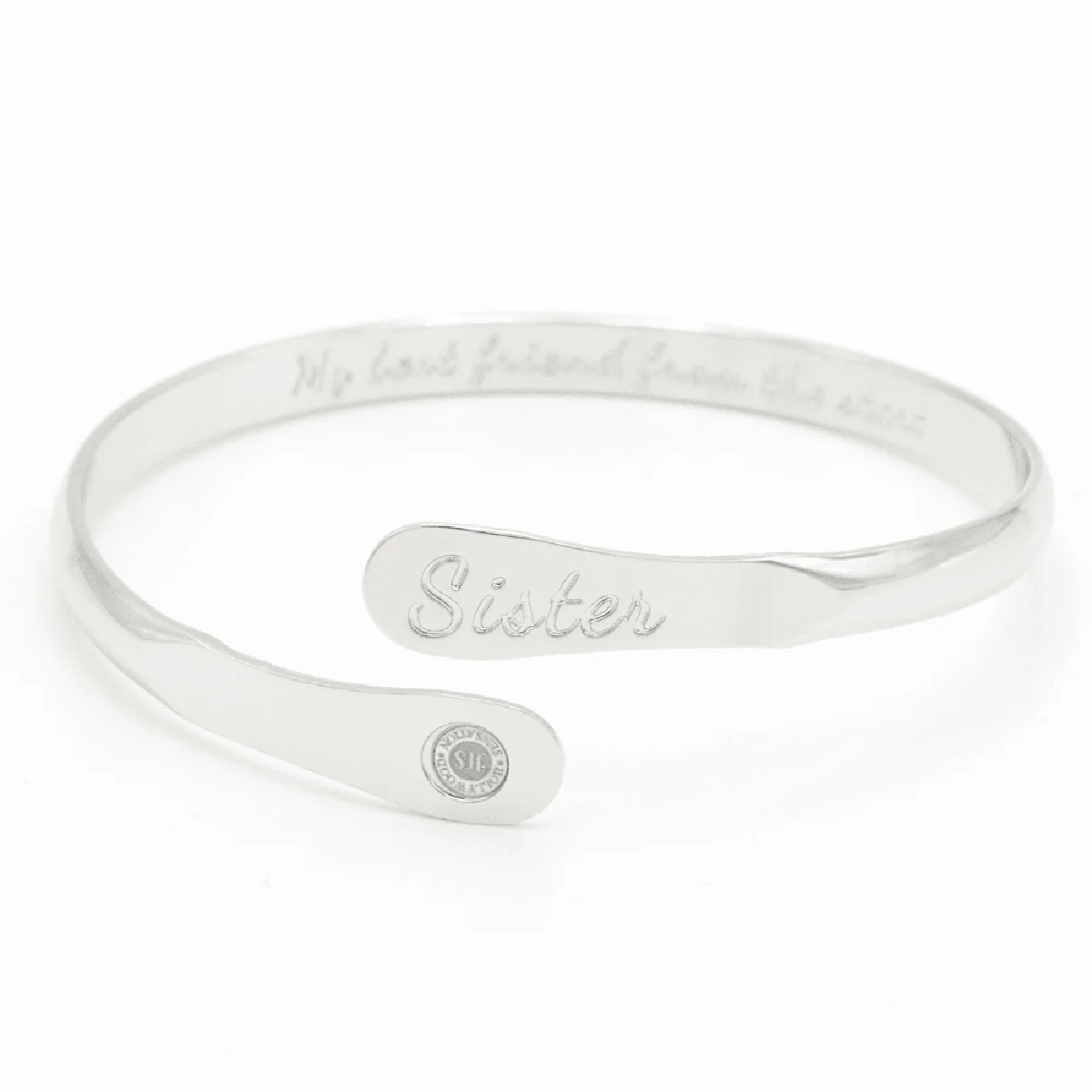 To My Sister Engraved Bracelet - Image 5
