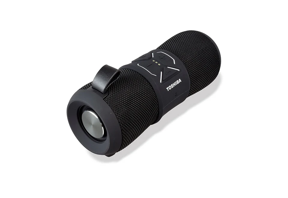 Toshiba® TY-WSP200R Sonic Blast 3'' Waterproof Bluetooth Speaker