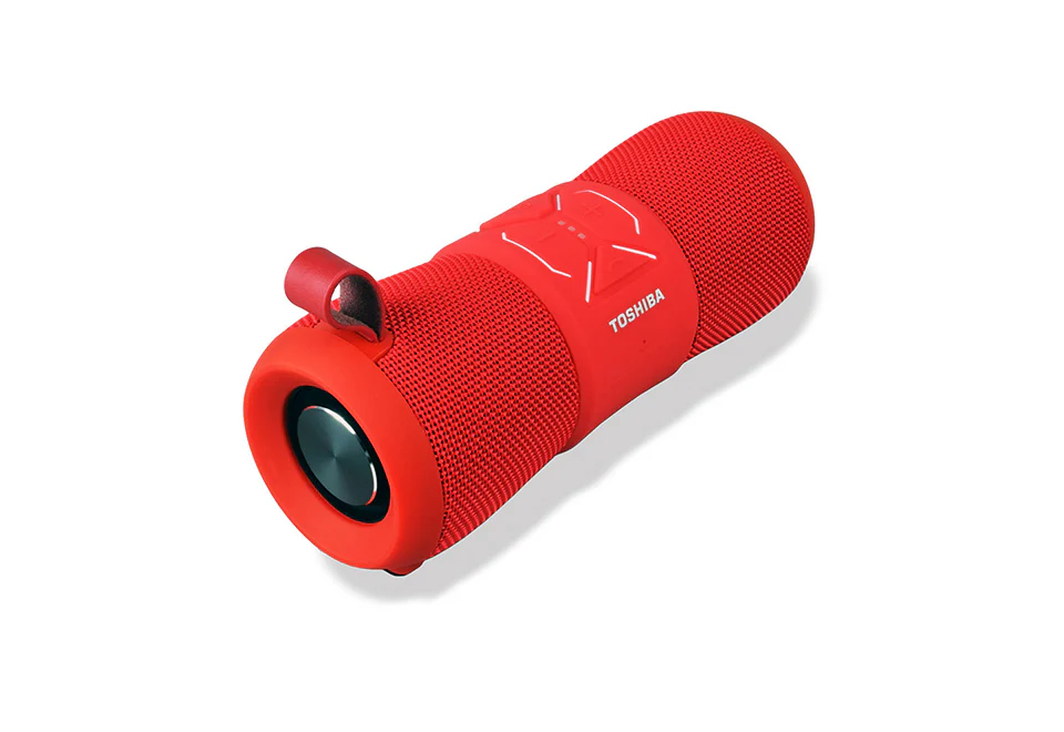 Toshiba® TY-WSP200R Sonic Blast 3'' Waterproof Bluetooth Speaker - Image 2