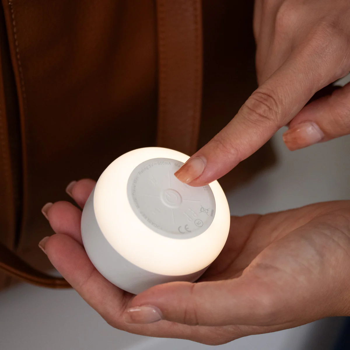 Travel Sleep Sound Machine with Light - Image 3