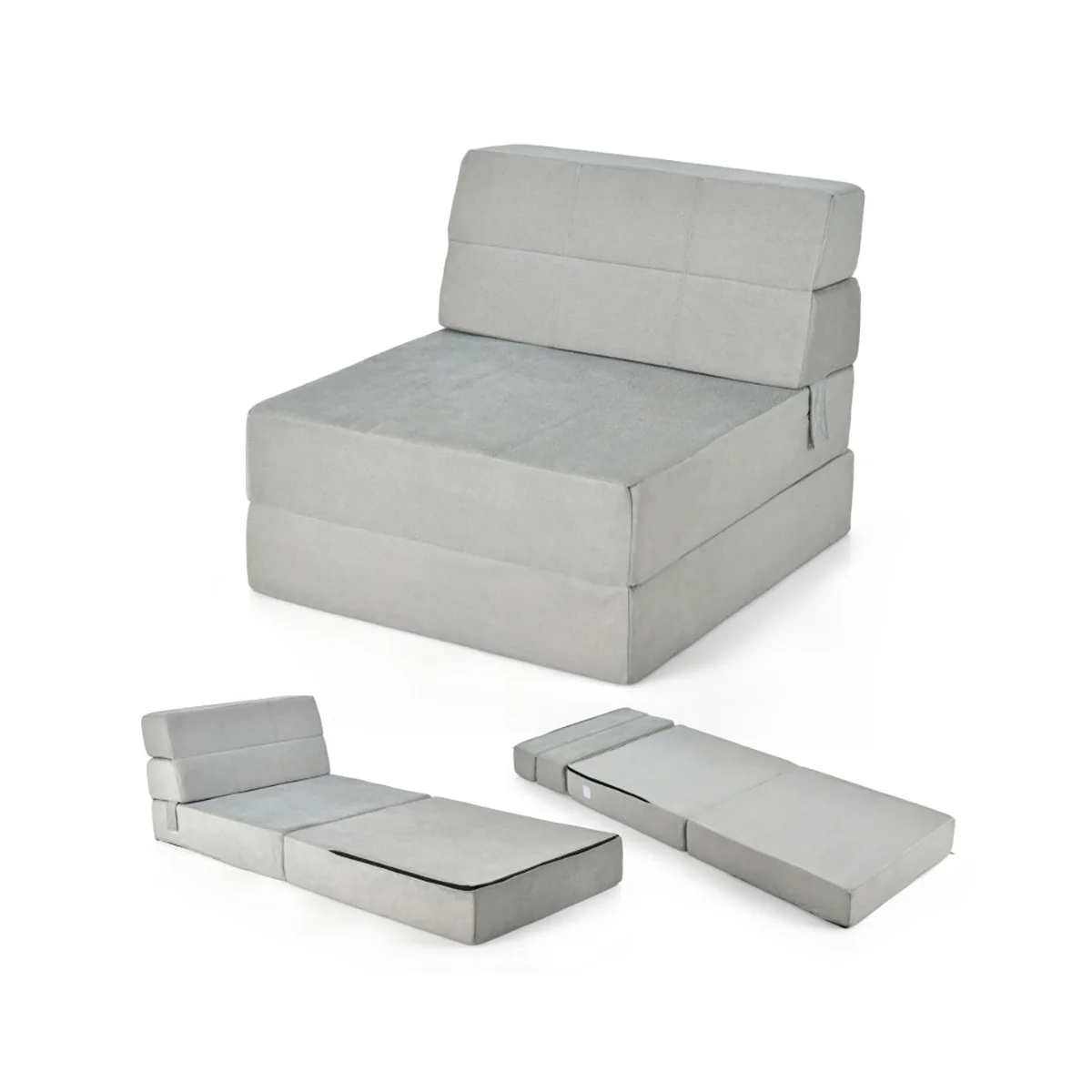 Tri-Fold Sleeper Sofa Bed - Image 2