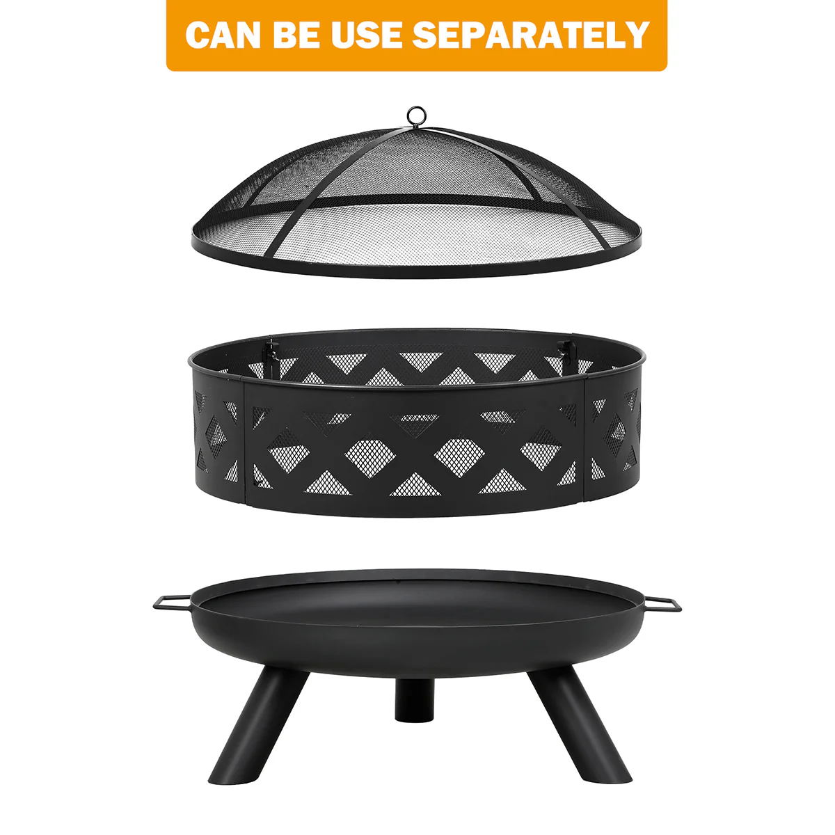 Triple Function Outdoor Fire Pit - Image 18