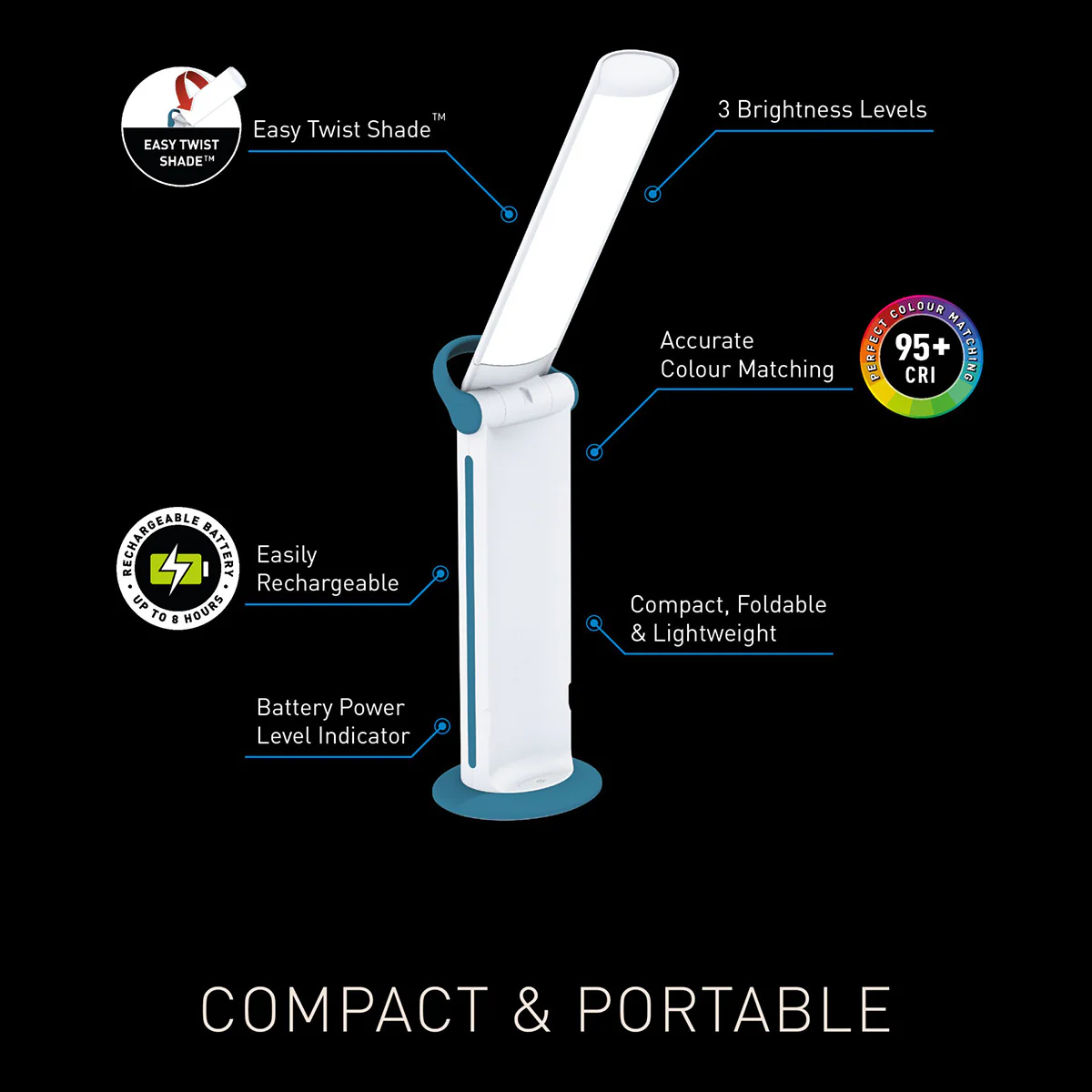 Twist Portable LED Lamp - Image 3