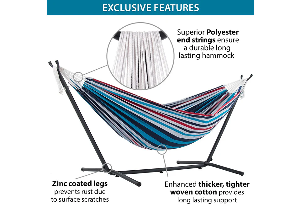Two-Person 9-Ft. Hammock and Stand - Image 17