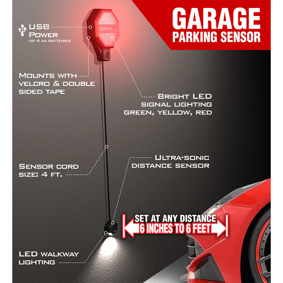 Ultrasonic Garage Parking Sensor - Image 6