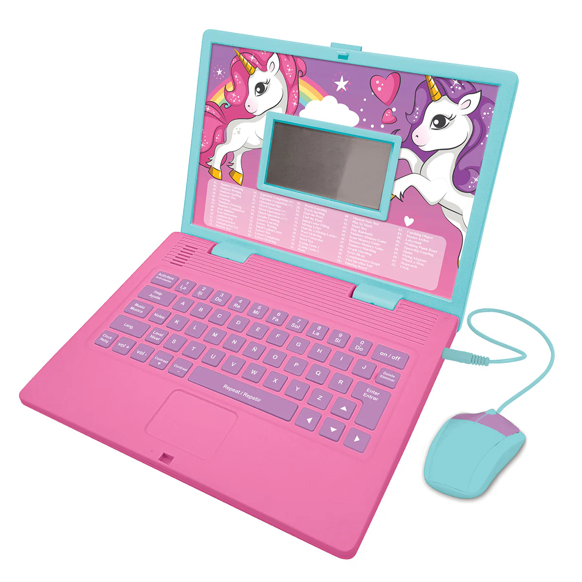 Unicorn Bilingual Talking Educational Laptop - Image 2