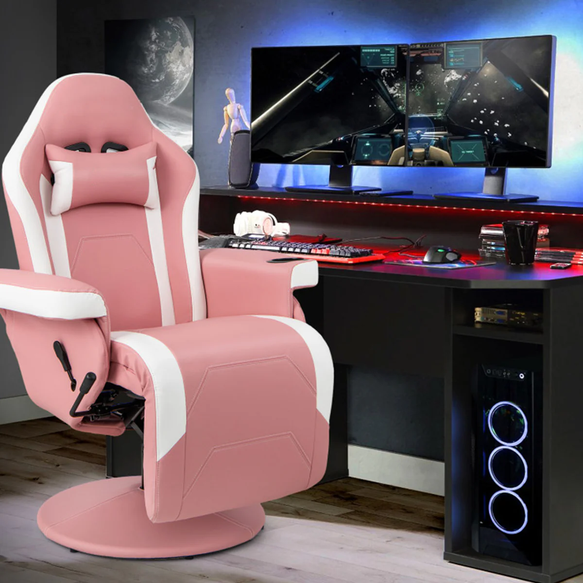Video Gaming Massage Recliner Chair - Image 12