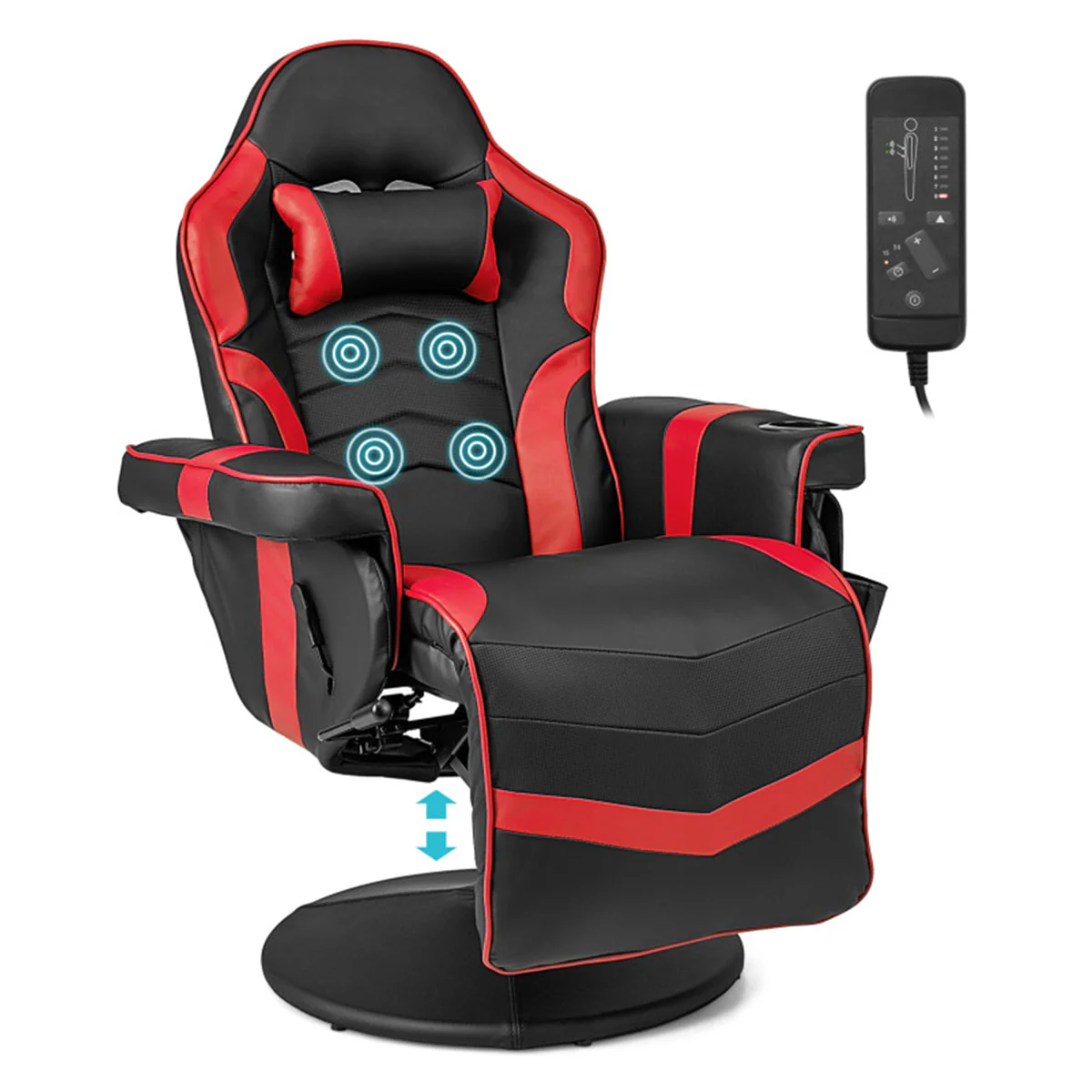 Video Gaming Massage Recliner Chair - Image 20