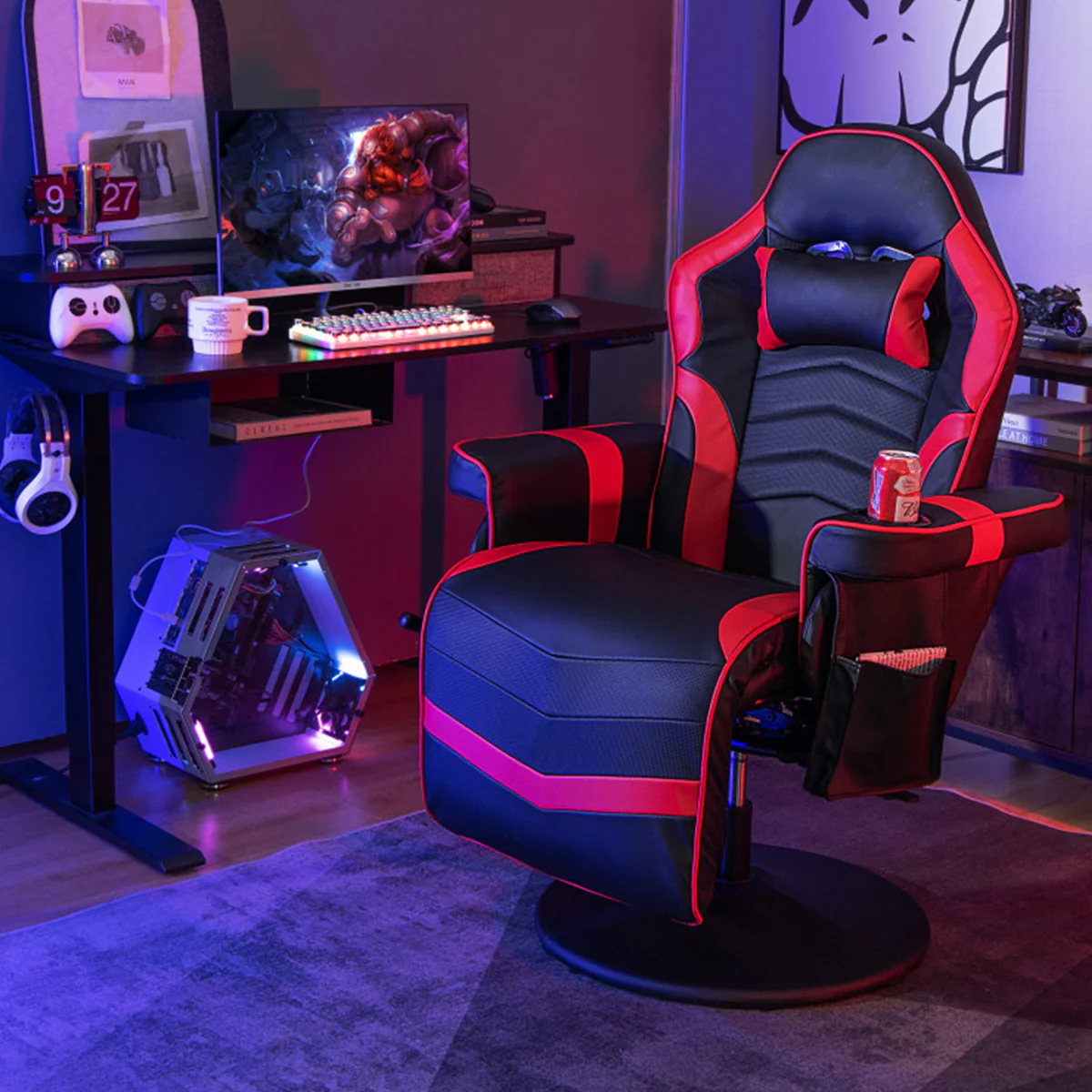 Video Gaming Massage Recliner Chair - Image 21