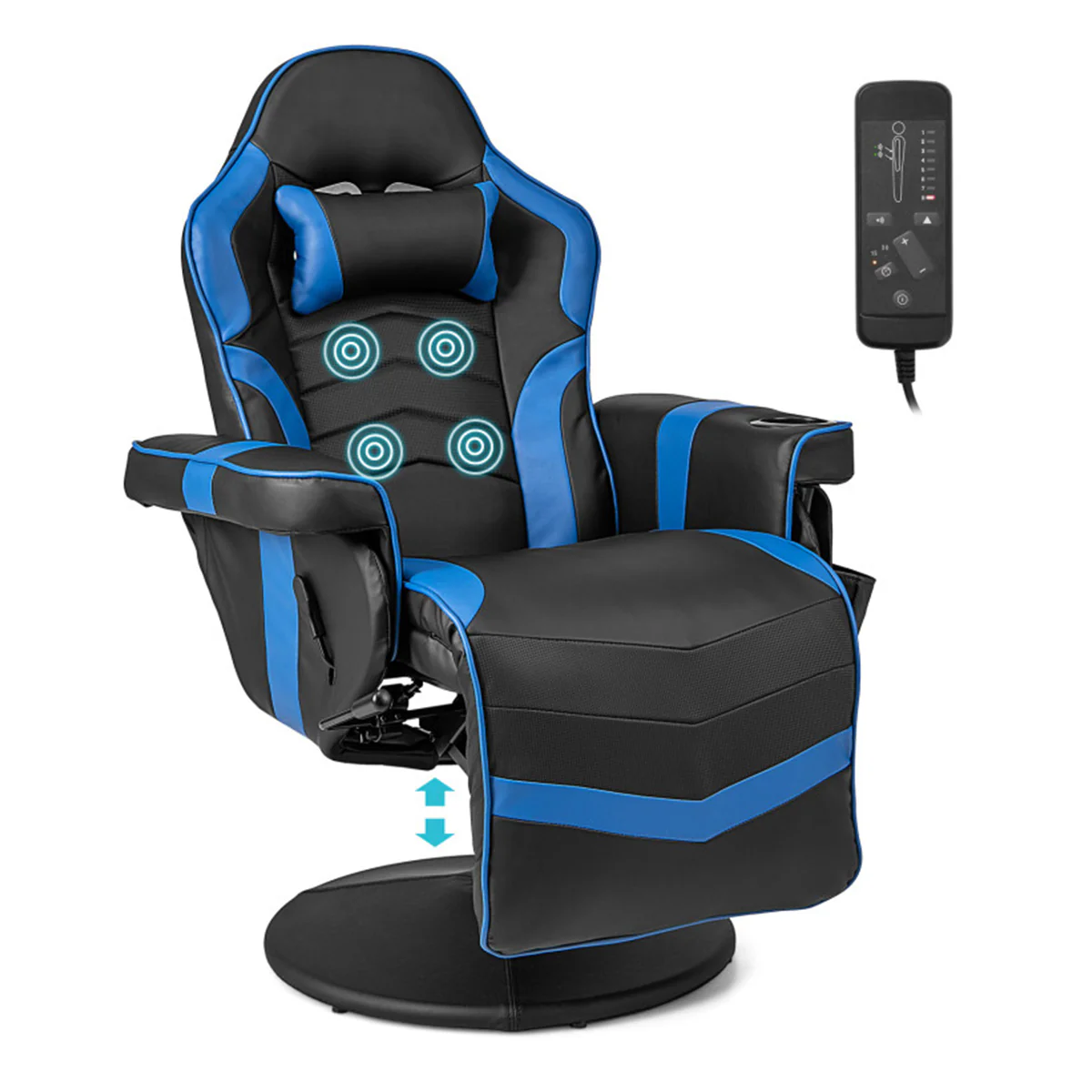 Video Gaming Massage Recliner Chair - Image 41