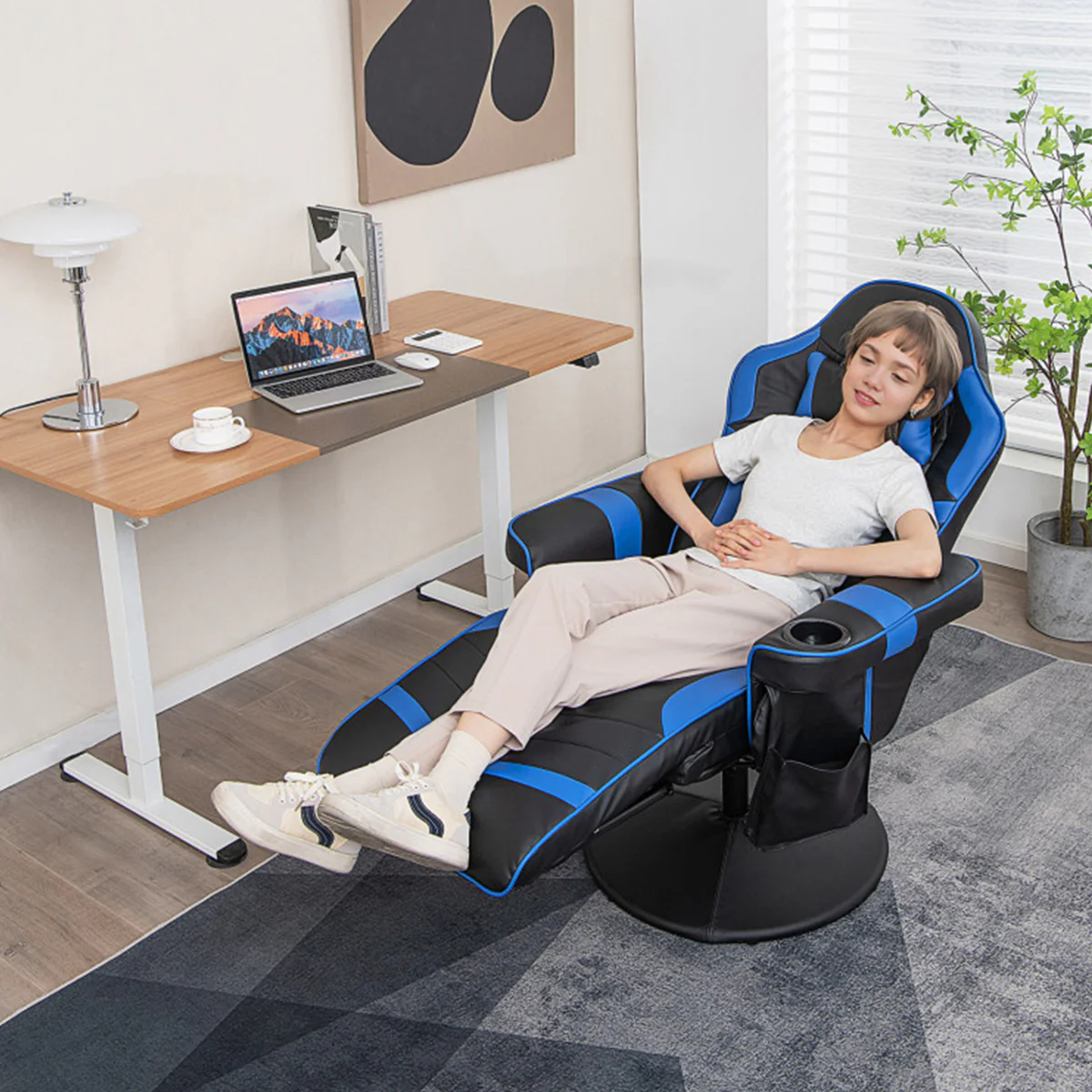 Video Gaming Massage Recliner Chair - Image 45