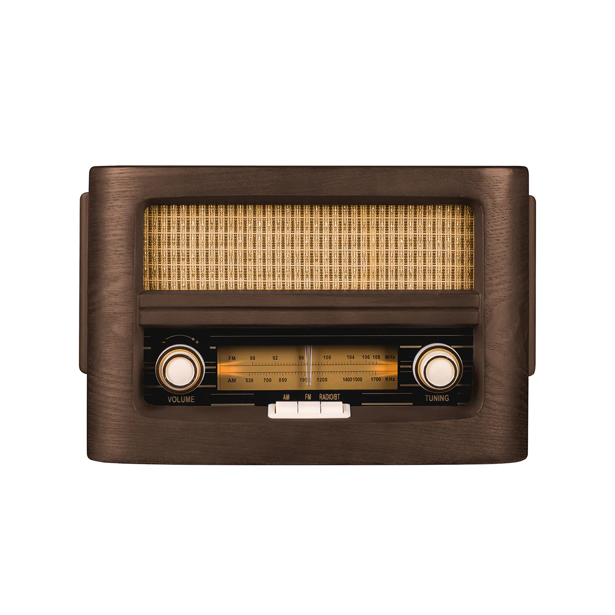 Vintage Bluetooth Radio and Wireless Charger - Image 6