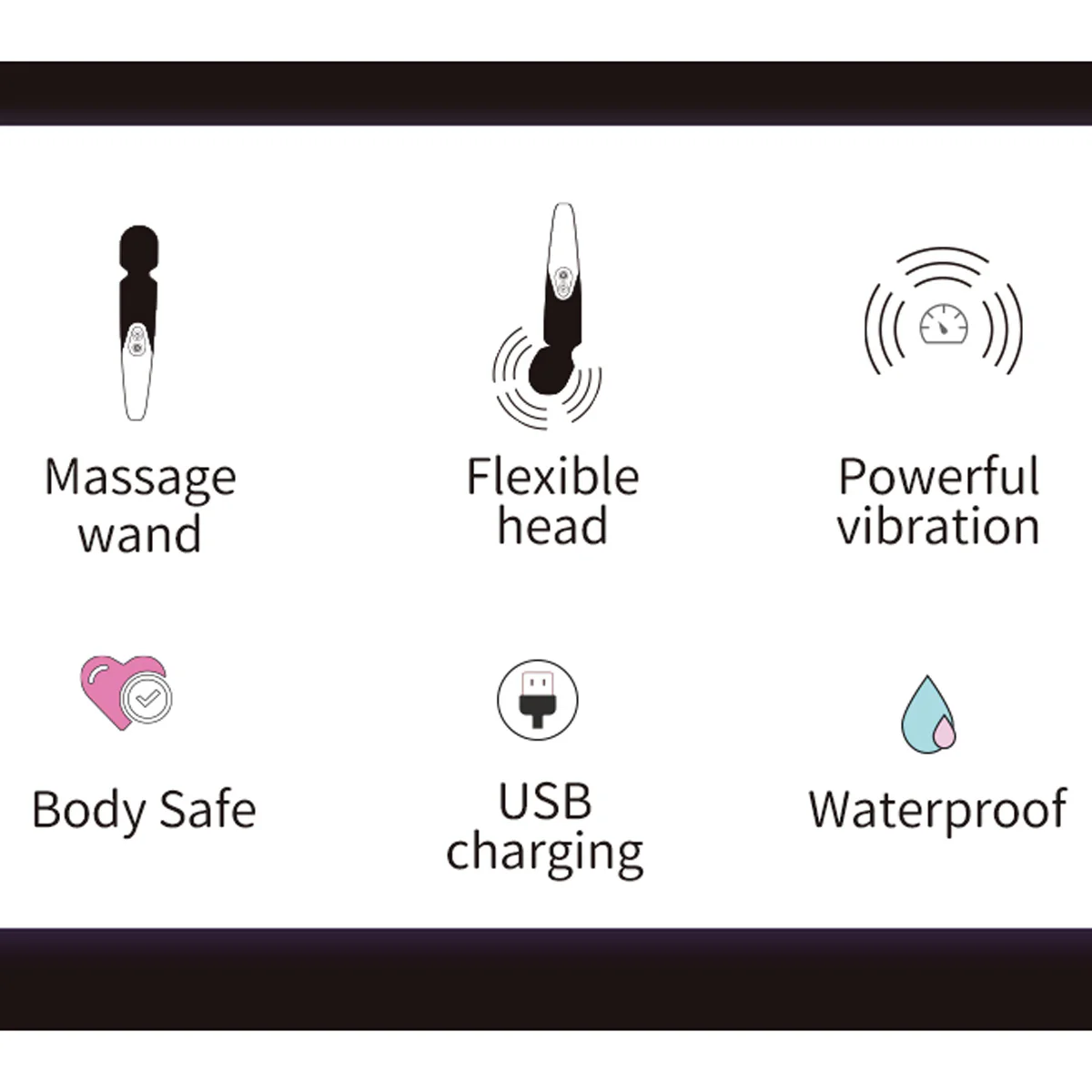Waterproof Full Body Personal Massager - Image 7
