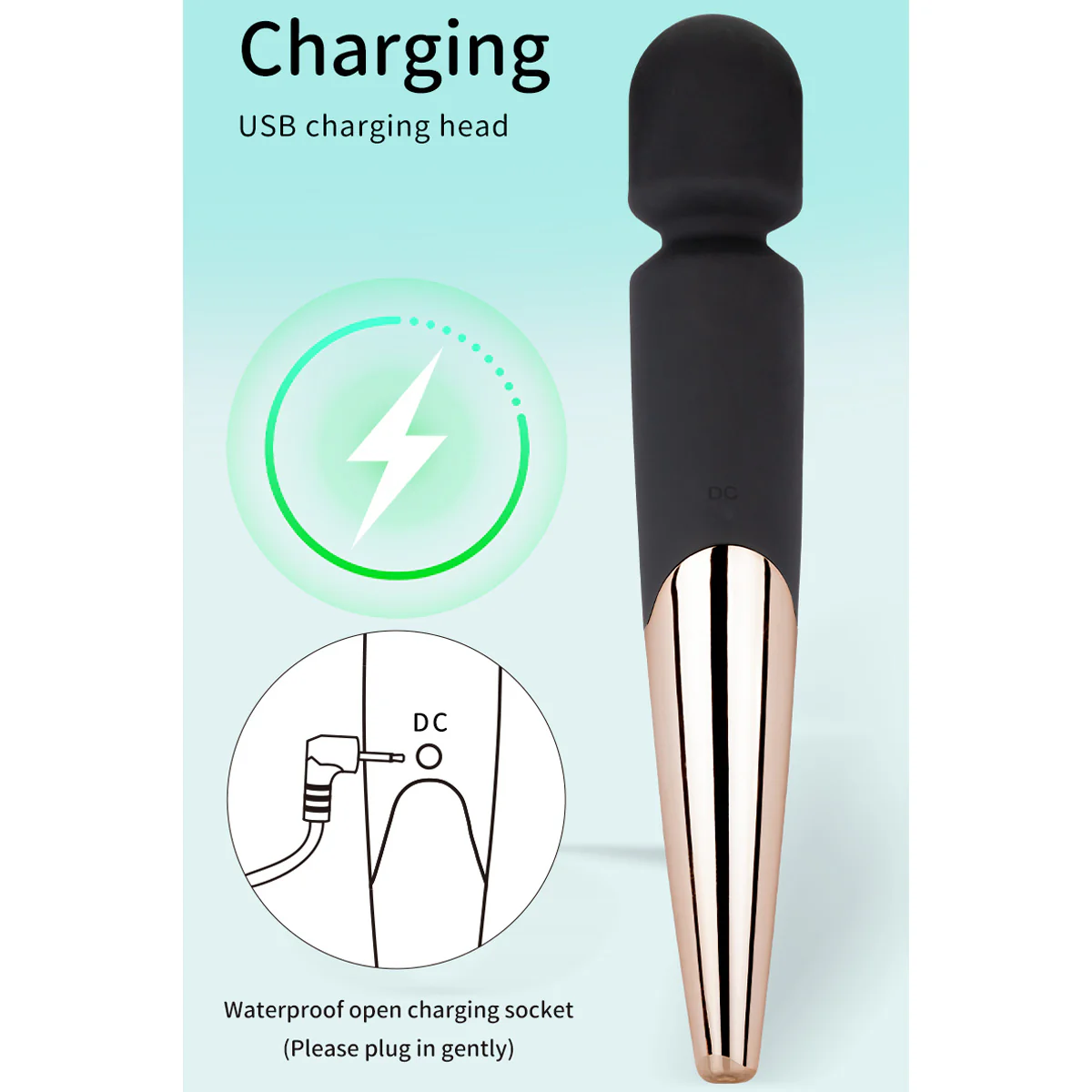 Waterproof Full Body Personal Massager - Image 8