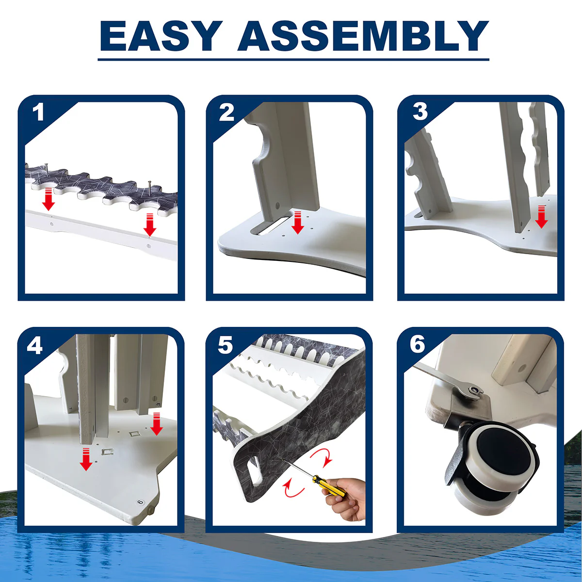 Waterproof Rolling 16 Fishing Rod Rack - Image 7