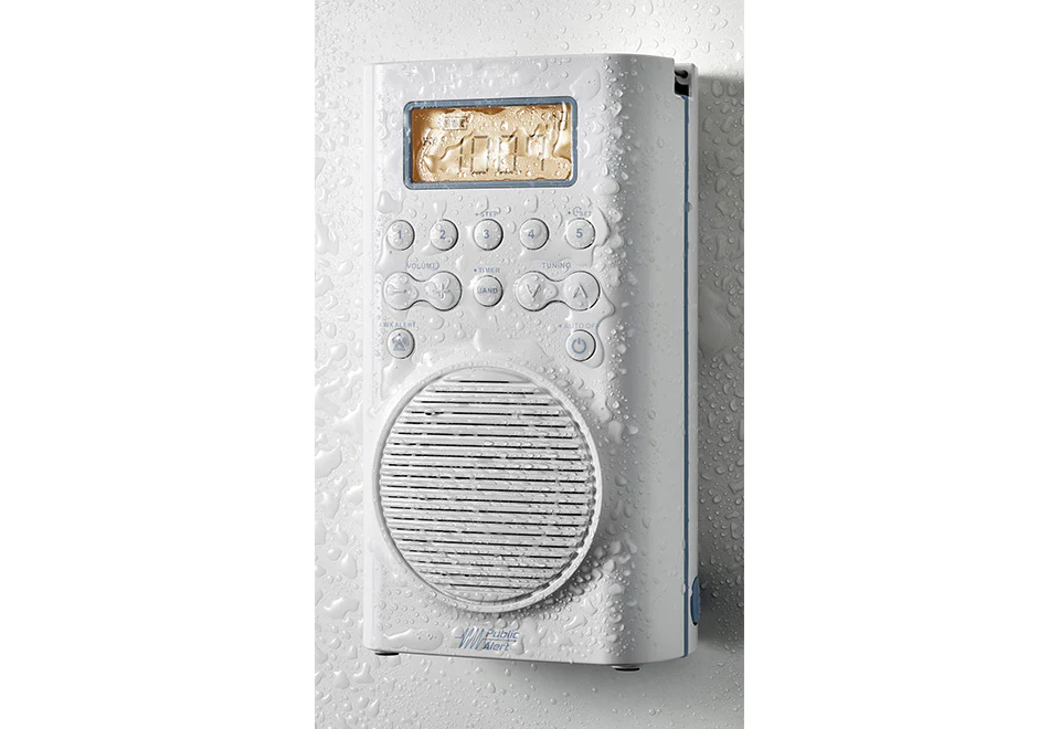 Waterproof Weather Alert Shower Radio - Image 2