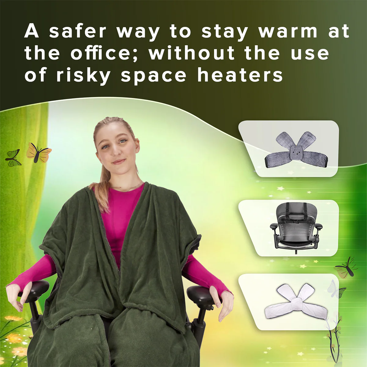 Weighted Office Chair Blanket - Image 6