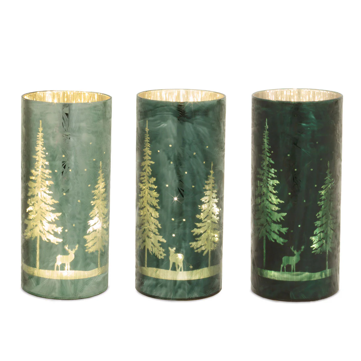 Winter Woodland LED Luminary Set (Set of 3) - Image 2