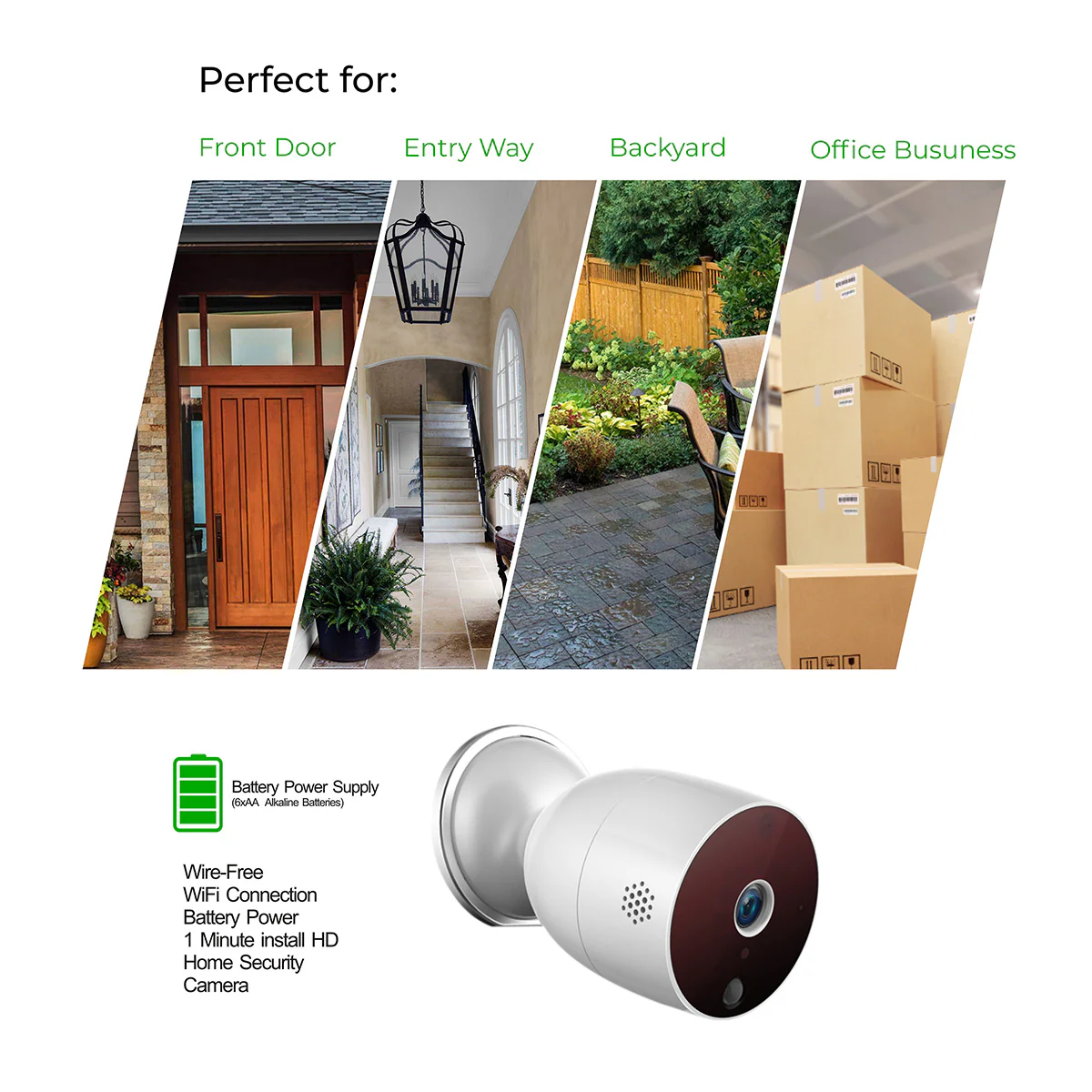 Wireless 1080P Outdoor Smart Security Camera - Image 4