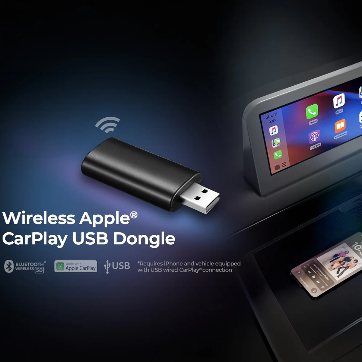Wireless CarPlay USB Adapter - Image 2