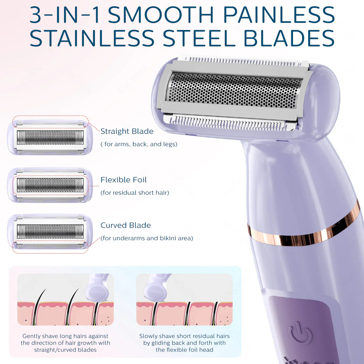 Women's Wet and Dry Electric Razor - Image 28