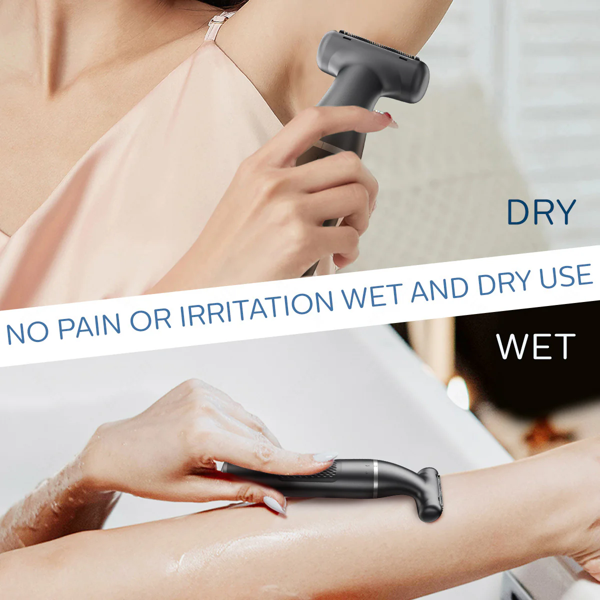 Women's Wet and Dry Electric Razor - Image 3