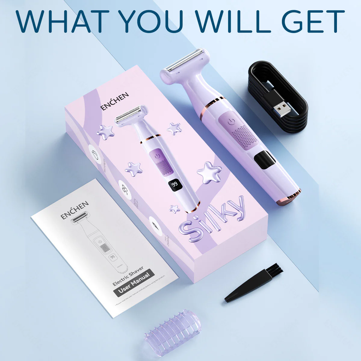Women's Wet and Dry Electric Razor - Image 36